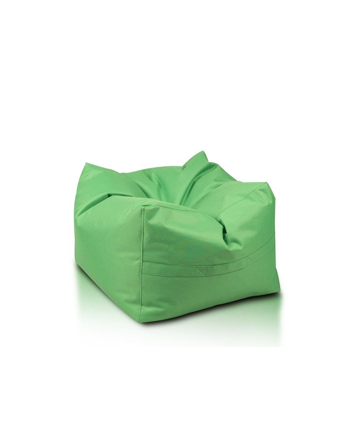 Supplies tkaný sedací vak CUBO - zelený