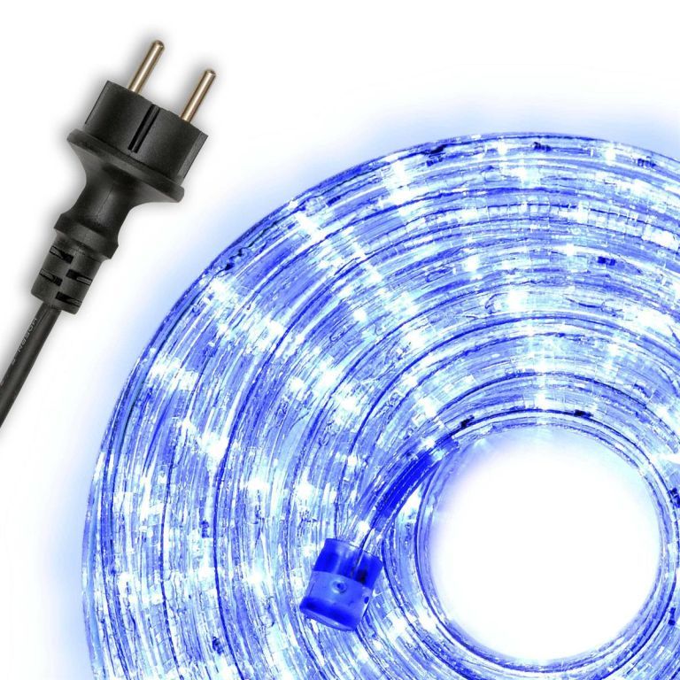 Nexos 874 LED svetelný kábel 10 m - modrá, 240 diód
