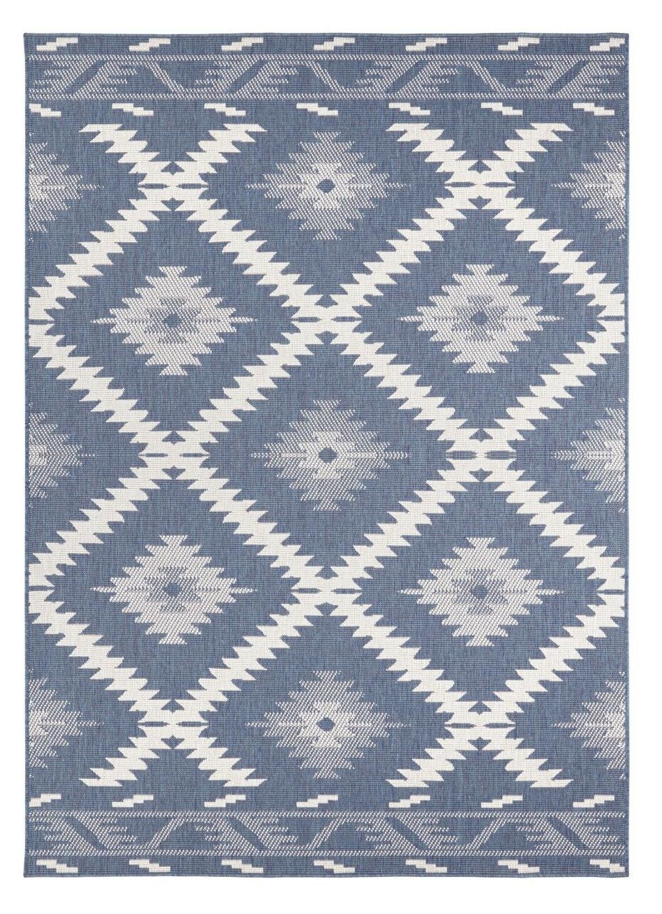 NORTHRUGS - Hanse Home koberce Kusový koberec Twin Supreme 103430 Malibu blue creme - 120x170 cm