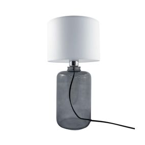 Zuma Line 5503WH - Stolná lampa SAMSUN 1xE27/40W/230V biela/čierna