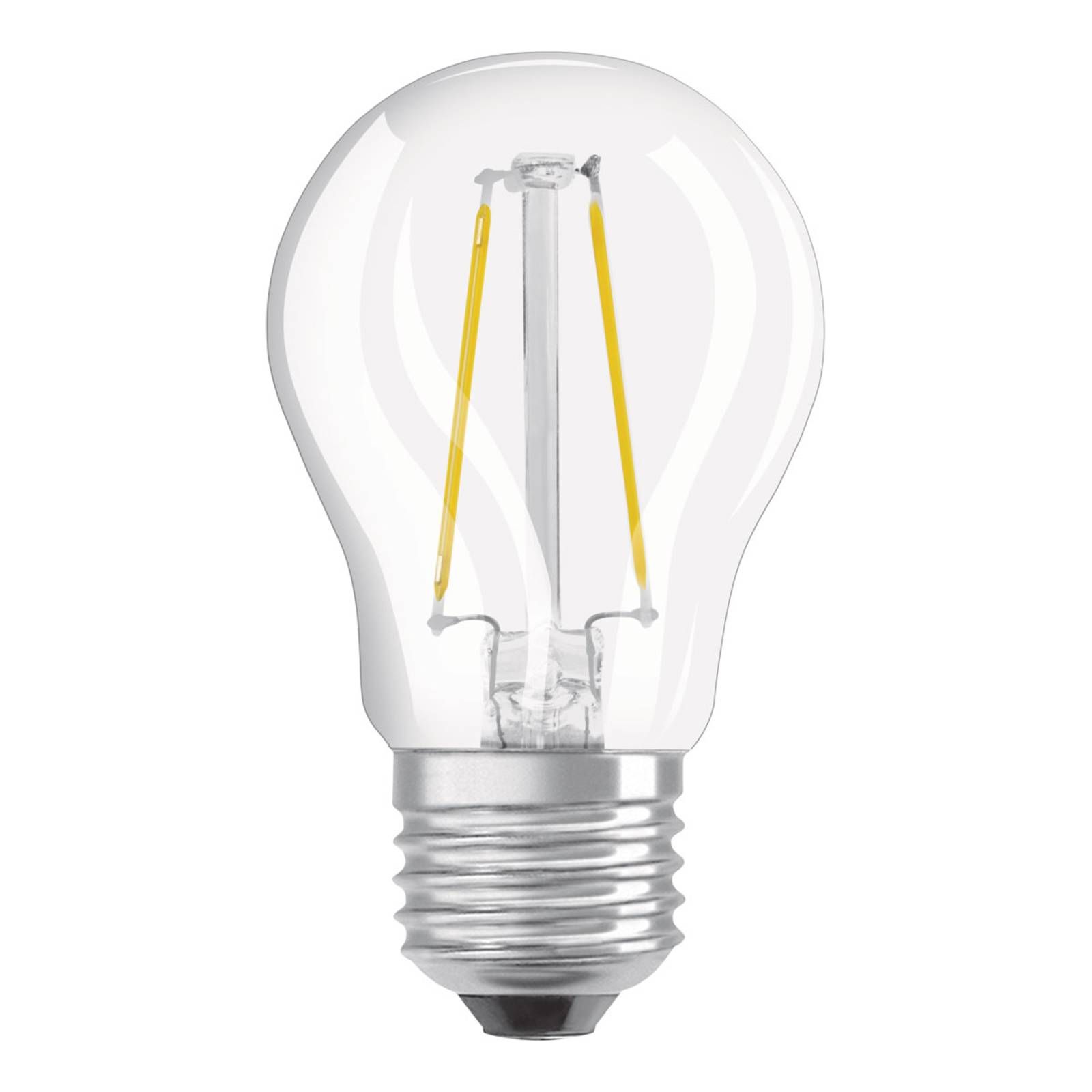 OSRAM LED žiarovka E27 2, 8W stmievateľná číra, E27, 2.8W, Energialuokka: F, P: 7.7 cm