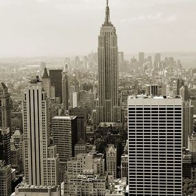 Manhattan sépia panorama - fototapeta FM0303