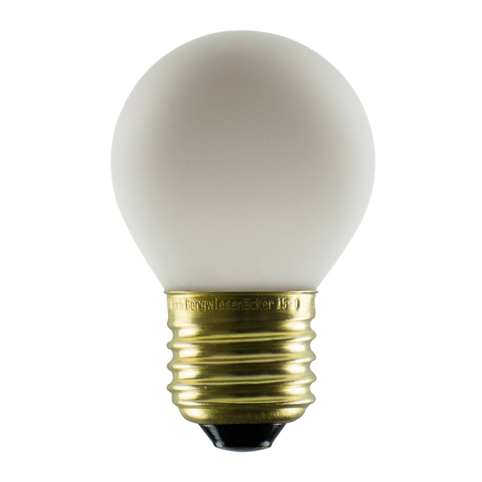 Segula SEGULA LED žiarovka 24V E27 3W 922 Golfball dim, sklo, E27, 3W, Energialuokka: G, P: 7.2 cm