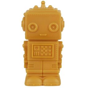 A Little Lovely Company Dětská LED lampička Robot Aztec Gold