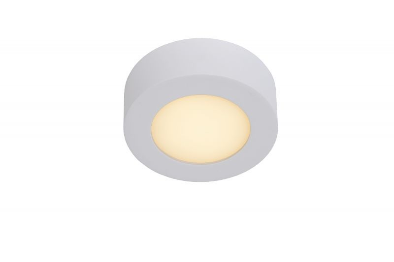 LUCIDE 28116/11/31 BRICE stropné stmievateľné kúpeľňové LED svietidlo 8W Ø11.5cm IP44