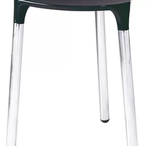 Yannis 217214 kúpeľňová stolička, 37x43,5x32,3 cm, čierna