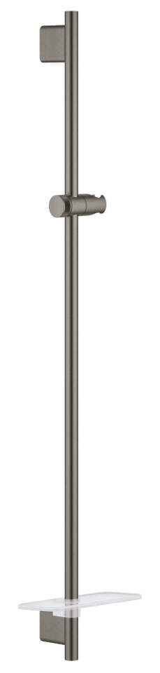 Grohe Rainshower SmartActive - Sprchová tyč s poličkou, 900 mm, kefovaný Hard Graphite 26603AL0