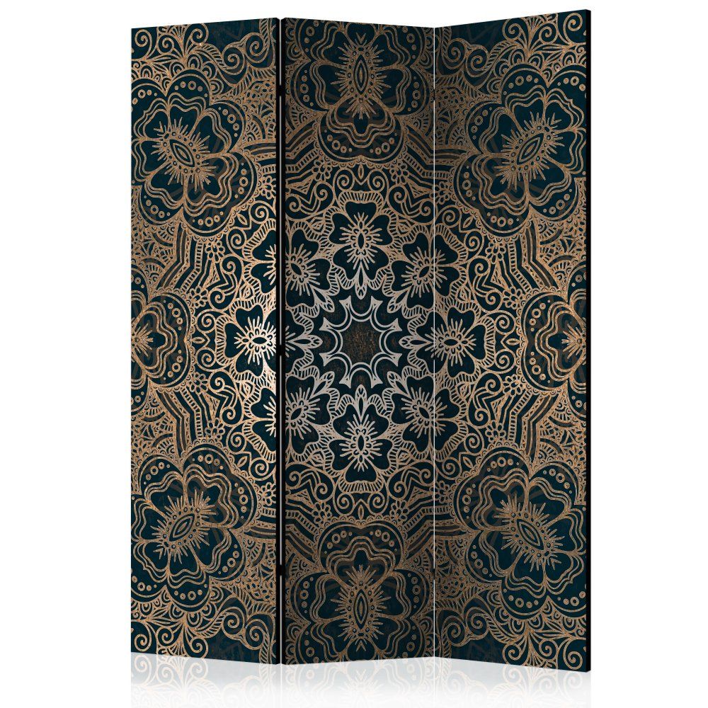 Paraván Intricate Pattern Dekorhome 135x172 cm (3-dielny)