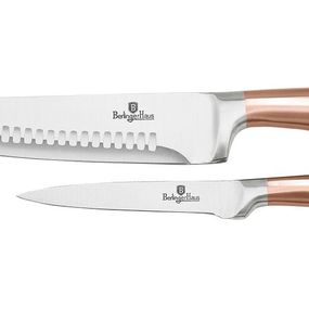 BERLINGERHAUS Sada nožů nerez 2 ks Rosegold Metallic Line BH-2373
