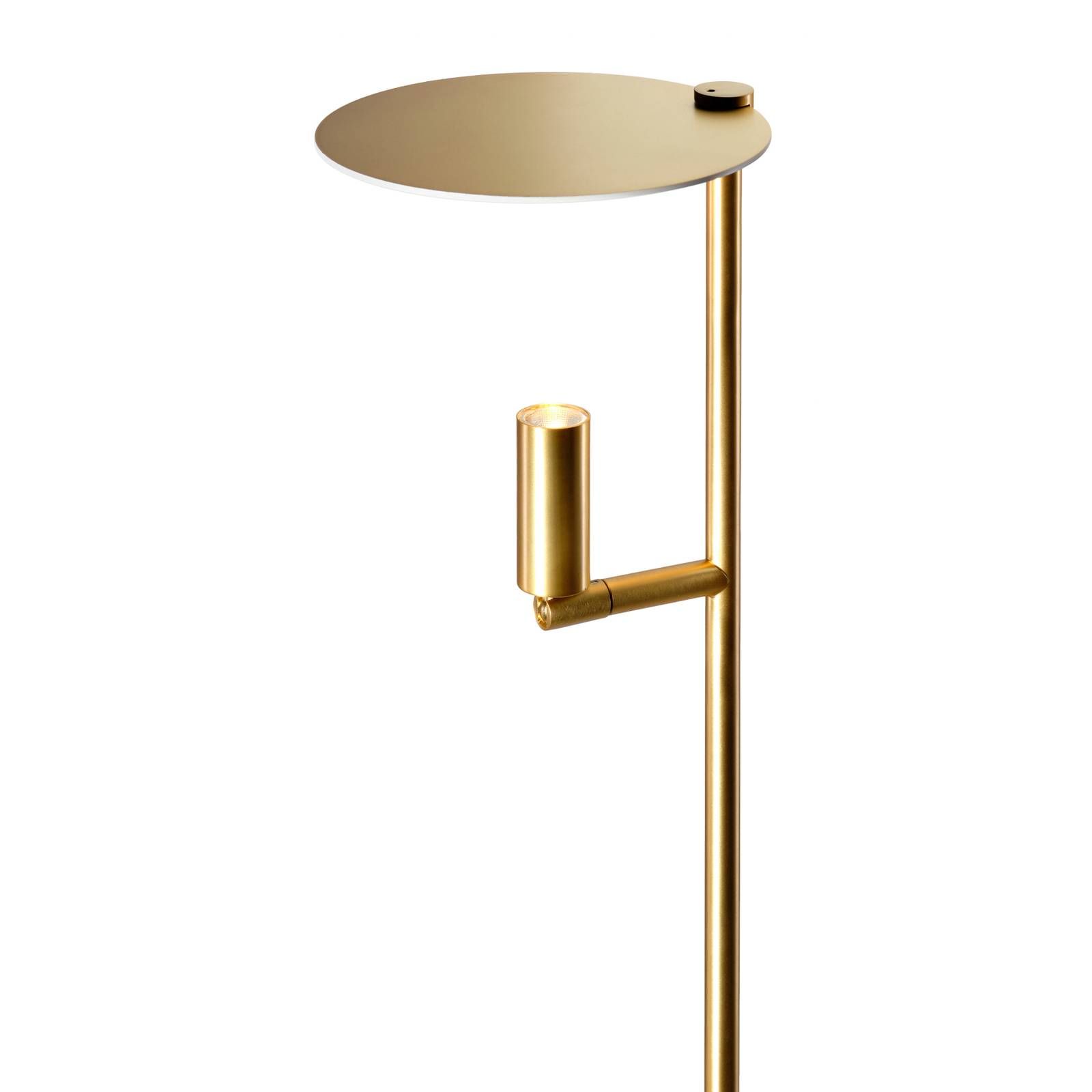 Carpyen LED lampa Kelly, svetlá nastaviteľné, zlatá/zlatá, Obývacia izba / jedáleň, kov, 3.2W, K: 151.5cm