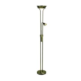 Markslöjd - Stmievateľná stojacia lampa DETROIT 1xR7s/230W+ 1xGU10/35W/230V bronz