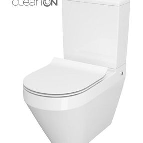 CERSANIT - WC KOMBI CREA CLEANON 011/020 OVAL, NÁDRŽKA 011 3/5, SEDADLO DUR SLIM WO LW ONE K114-023-S-SET