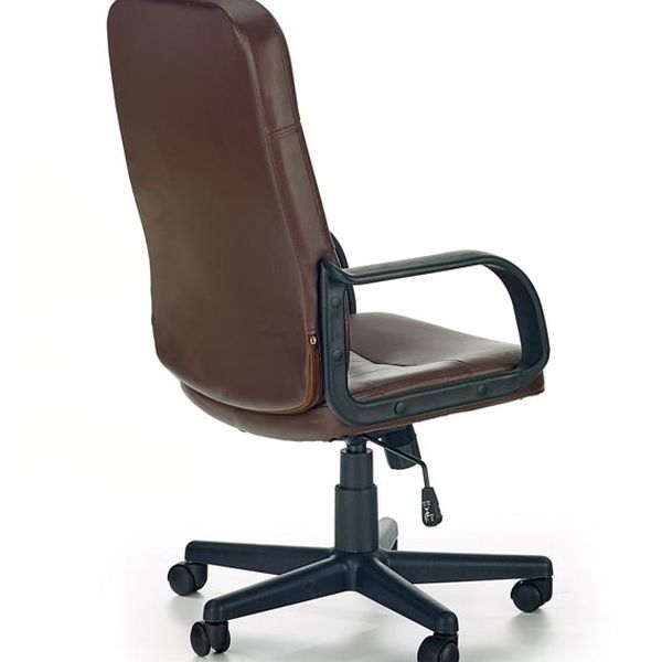 Halmar DENZEL kancelárska stolička tmavo hnedá
