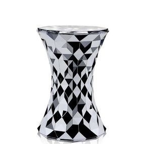 Kartell - Stôl/stolička Stone Metal - 45 cm