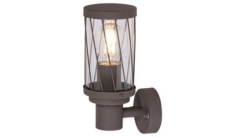 Rabalux 8888 vonkajšia nástenná lampa Budapest 1x40W | E27 | IP44 - čierna