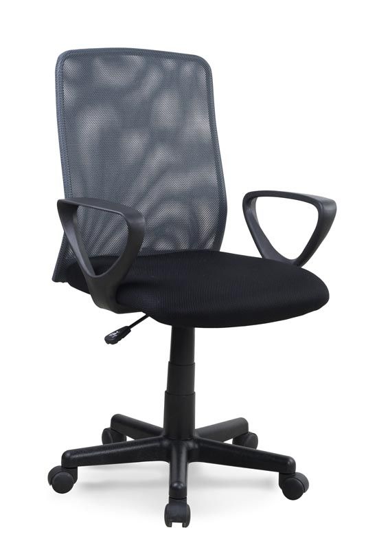 Halmar ALEX kancelárska stolička čierno-šedá