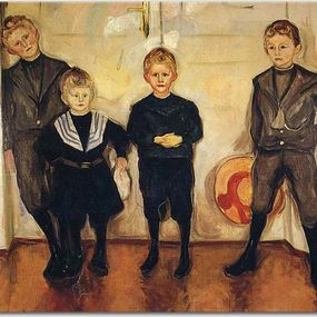 Reprodukcie Edvard Munch - The Four Sons of Dr. Linde zs10230