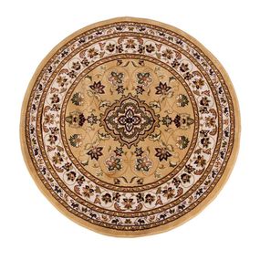 Flair Rugs koberce Kusový koberec Sincerity Royale Sherborne Beige kruh - 133x133 (priemer) kruh cm