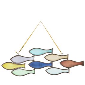 MADAM STOLTZ Sklenená dekorácia Colour Fish