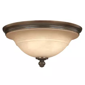 HINKLEY Rustikálne stropné svietidlo PLYMOUTH, Obývacia izba / jedáleň, kov, sklo, E14, 60W, K: 21cm