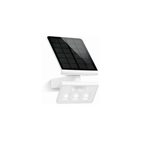 STEINEL 671006 - Solárný senzorový LED-reflektor XSolar L-S 0,5W/LED biela IP44