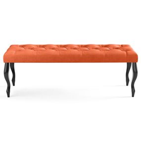 Lavica CHESTERFIELD 60x40 cm Oranžová