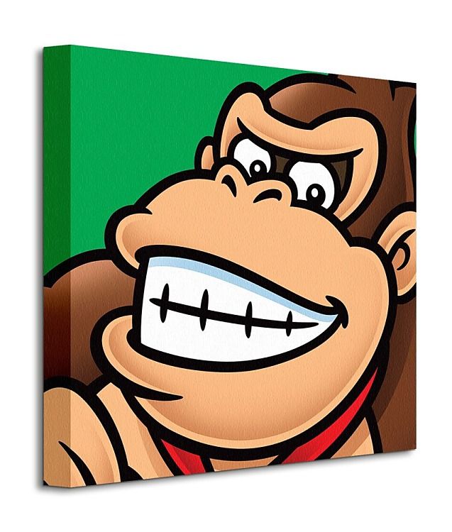 Super Mario (Donkey Kong) - Obraz na płótnie WDC95447
