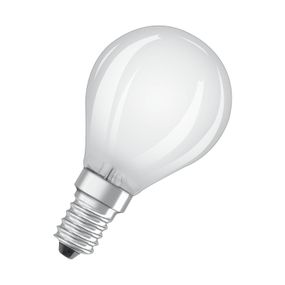 OSRAM kvapková LED žiarovka E14 6, 5W matná 840, E14, 6.5W, Energialuokka: E, P: 7.8 cm