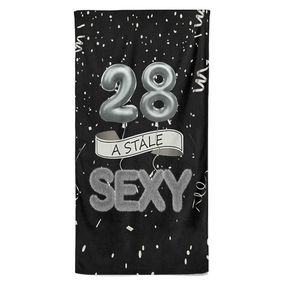 Osuška Stále sexy – čierna (vek: 28)