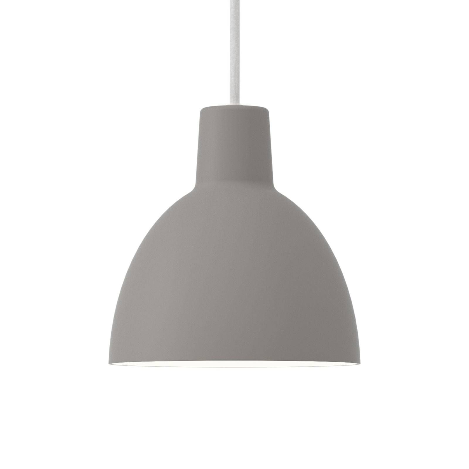 Louis Poulsen závesná lampa Toldbod 170 svetlosivá, Obývacia izba / jedáleň, hliník, E14, 4W, K: 17.3cm