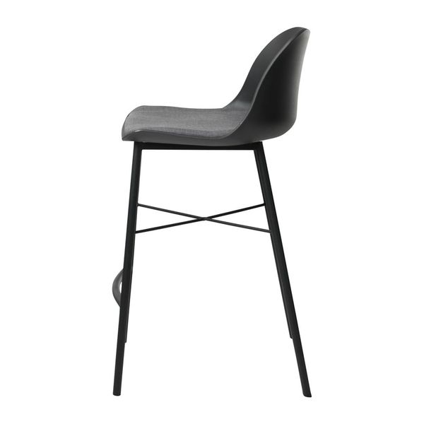 Čierna barová stolička Unique Furniture Whistler
