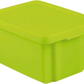 Úlložný box s vekom CURVER- zelený 16 l