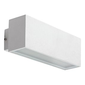 Rabalux 77076 - LED Vonkajšie nástenné svietidlo MATARO LED/10W/230V IP54 biela