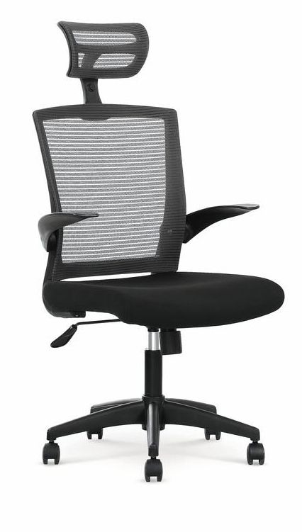 HALMAR kancelárská stolička VALOR čierno-sivá