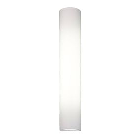 BANKAMP Cromo nástenné LED svietidlo zo skla 40 cm, Obývacia izba / jedáleň, sklo, železo, 12W, L: 9 cm, K: 40cm