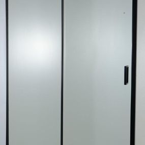 HOPA - Sprchové dvere do niky TREOS NEW BLACK - FARBA rámu - Čierna matná, Rozmer A - 140 cm, Smer zatvárania - Univerzálny Ľavé / Pravé, Výplň - Číre bezpečnostné sklo - 6 mm OLBTREO140BC