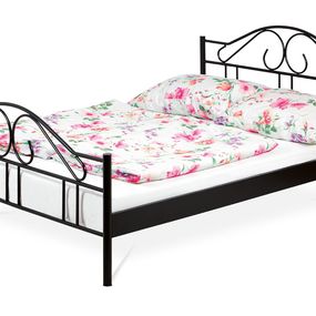 Posteľ 140x200 BED-1909 Autronic Čierna