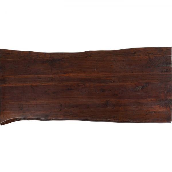 KARE Design Stolová deska Tavola Walnut Baumkante 200x100cm