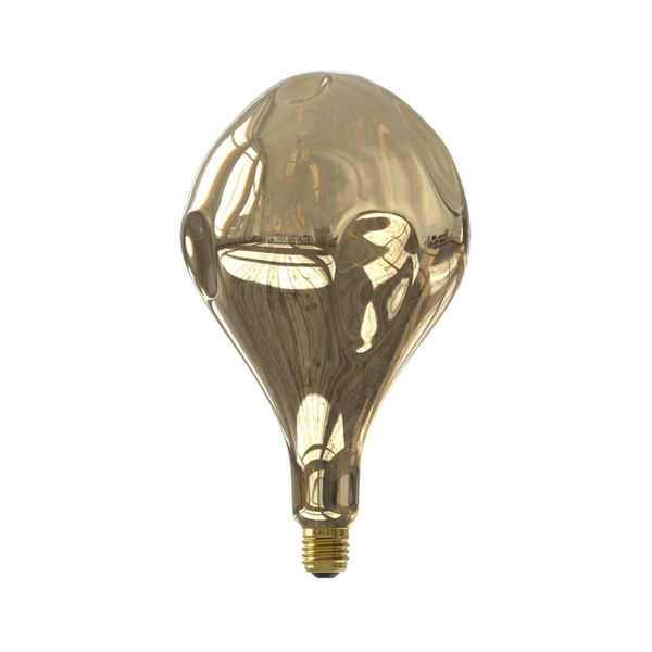 Calex Organic Evo LED žiarovka E27 6W dim krémová, sklo, E27, 6W, P: 28 cm