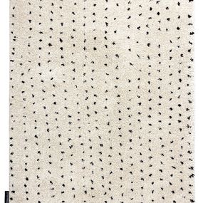 Dywany Łuszczów Kusový koberec Berber Syla B752 dots cream - 180x270 cm