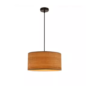 Závesná lampa LEGNO 1xE27 Candellux Dub