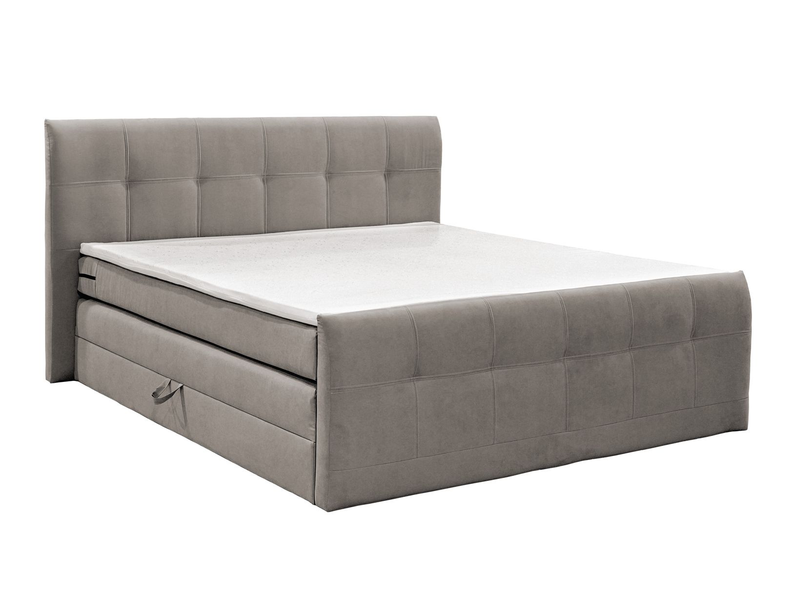 Manželská posteľ Boxspring 180 cm Milano béžová (s matracmi)