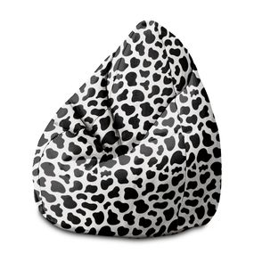 Sedací vak  Pearshape Cow Print-M-Velvet