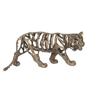 Umelecká dekorácie zlatého tygra Un Tigre - 45 * 15 * 19 cm