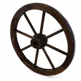 Garthen 238 Drevené koleso 50 cm - štýlová rustikálna dekorácia