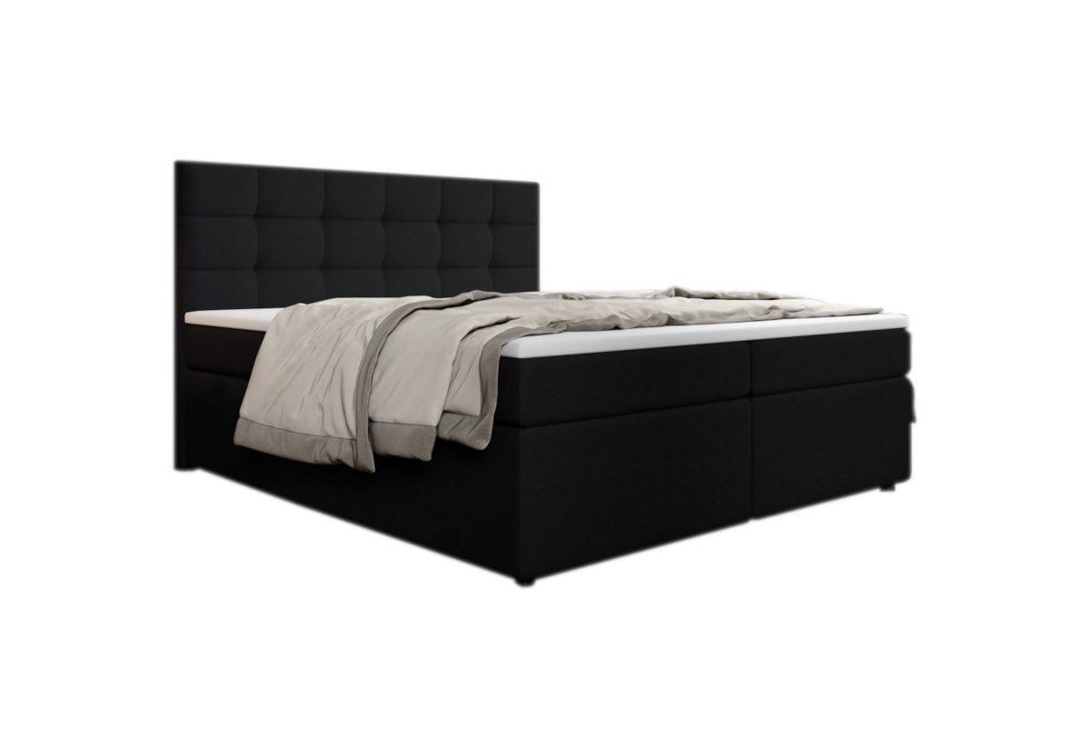 Expedo Čalúnená posteľ boxspring SALMA + topper, 180x200, inari 100