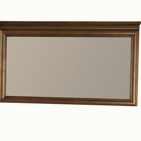 Rustikálne zrkadlo na stenu Zefir Z-L2 - toffi