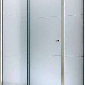MEXEN/S - APIA sprchovací kút 120x70 cm, transparent, chróm 840-120-070-01-00