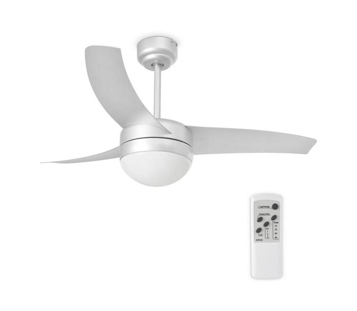 FARO 33416 - Stropný ventilátor EASY 2xE27/15W/230V