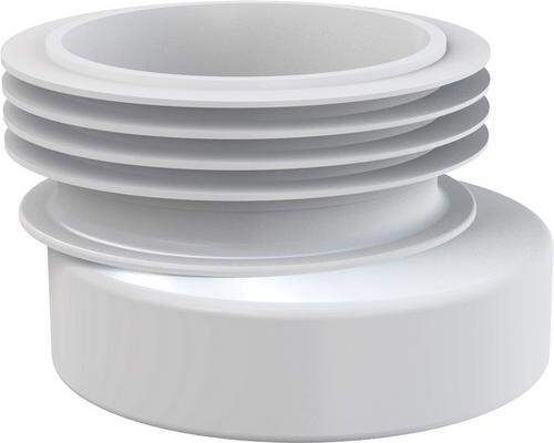 ALCA PLAST - Dopojovacia manžeta k WC DN110 excentrická PVC/biela A990